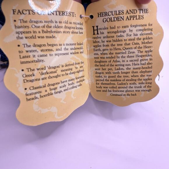 Folkmanis 3 Headed Dragon Hand Puppet 5 Finger Blue 15” Interactive Toy - Picture 9 of 11